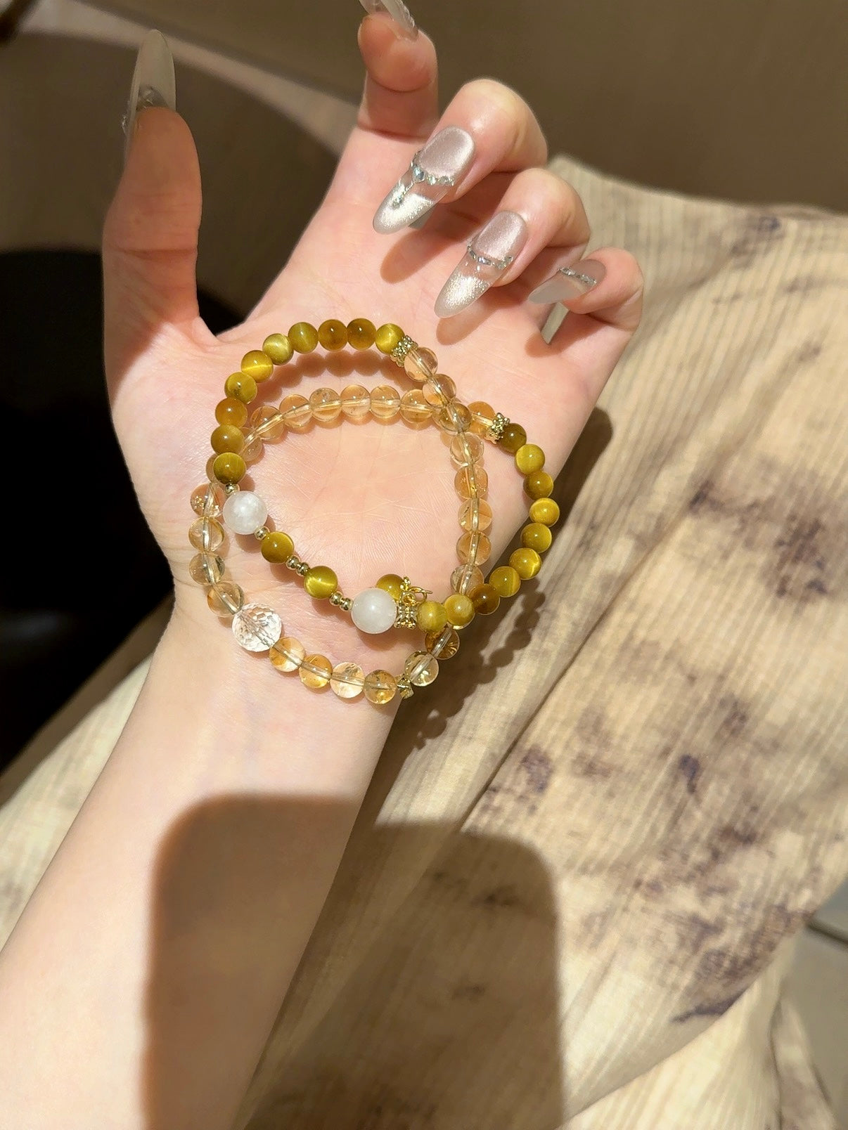 Huang Tajing double circle bracelet